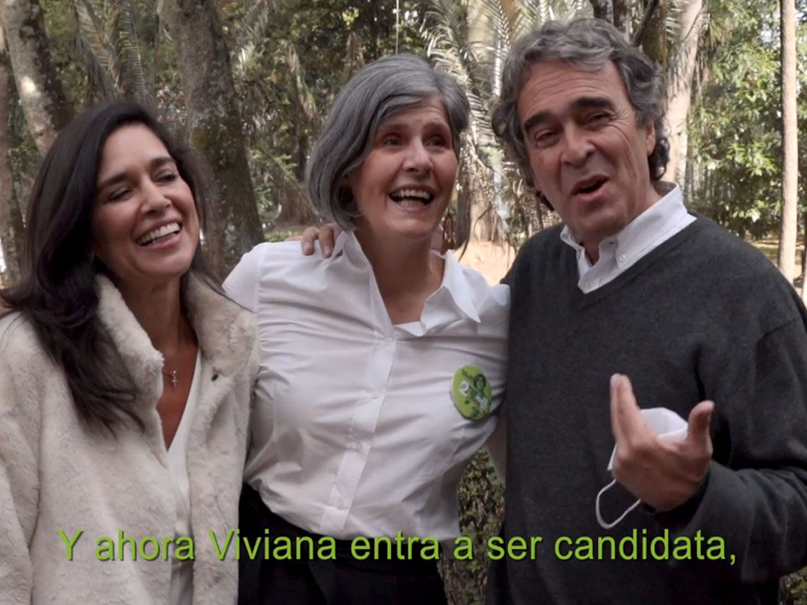 Sergio Fajardo respalda candidatura al Senado de Viviana Barberena, No. 2 en la lista de la Alianza Verde Coalición Centro Esperanza